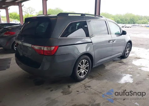 2012 Honda Odyssey Ex-L z USA, uszkodzony, nr VIN 5FNRL5H68CB110319